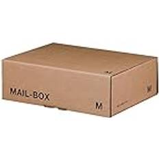 Kartonger & Wellpapplådor Inapa Versandkarton MAIL-Box M 331x241x104 mm Braun 20 Stück