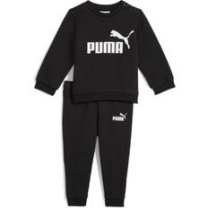 Trainingspakken Puma Essentials Minicats Crew Set - Zwart