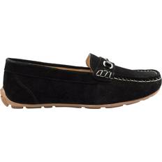 Ravel Dutton Suede Loafers - Black