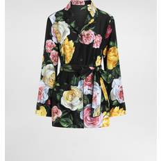 Women - Yellow Shirts Dolce & Gabbana Floral Shirt Camicie Multicolor