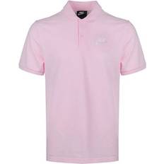 Nike Pink Polo Shirts Nike Men's Casual Short Sleeve Polo Shirt - Light Pink