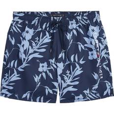 Grå Badebukser Tommy Hilfiger Medium Drawstring Print - Navy