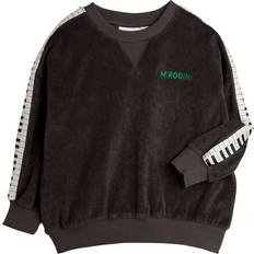 128/134 Sweatshirts Børnetøj Mini Rodini Piano Terry Sweatshirt - Brown