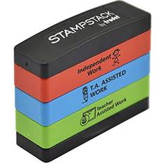 Trodat 3-in-1 Teacher Stamp Mark Children's Work as Assisted