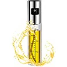 Newaner Oljespray 100 ml Återanvändbar Transparent Olje- & Vinägerbehållare