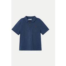 Polo Children's Clothing Mayoral Boys Cotton Polo Shirt With Pocket - Navy Blue