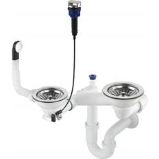 Siphons Siphon Für 1 5- Und 2-Kammer Granitspüle Space-Saver ZXY 9973