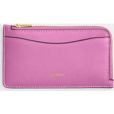 Coach Porte-cartes En Cuir - Rose