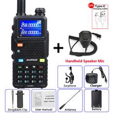 Walkie Talkies Maxpower UV-5RM Walkie Talkie Type-C Charger
