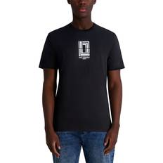 Karl Lagerfeld Paris Double Ll Logo Graphic Tee