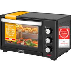 First Austria TZS 30 Liter Minibackofen 1600 Watt schwarz Sort