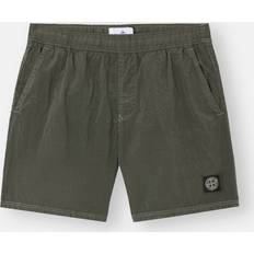 Stone Island Herr Byxor & Shorts Stone Island Moss Nylon Metal Shorts - Blue