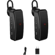 Walkie Talkies Tlily 2pcs Ear-Hanging Walkie-Talkie Small Size