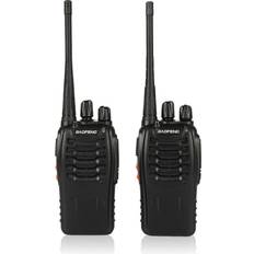 Walkie Talkies Greenzech BF-888S Walkie Talkie Portable Radio Station 2 Pcs