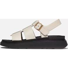 Fitflop Dame Hjemmesko & Sandaler Fitflop Gen-FF Leather Womens Fisherman Sandals - Beige