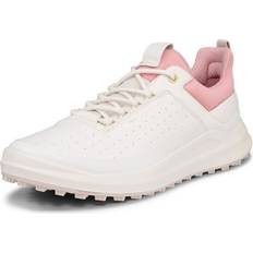 Beige - Dam Golfskor ecco Core Women's Golf Shoes - Limestone/Old Rose