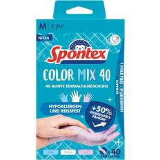 Spontex Tex Handschuh Colormix - 40 Stück