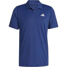 Men - Tennis Polo Shirts adidas Funktionsshirt Club - Dunkelblau/Weiß