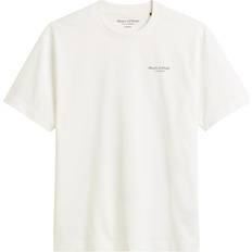 Marc O'Polo Herr T-shirts Marc O'Polo Kortärmade T-shirt - Egg White