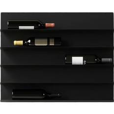 Nichba Steel Black Wine Rack