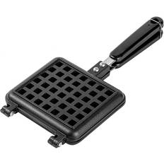 Zeuxo Waffle Iron Aluminium Non-stick 31.5 x 14 cm