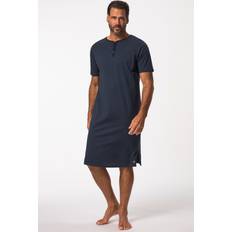 Chemises de nuit JP1880 Chemise De Nuit Rayures Henley - Bleu