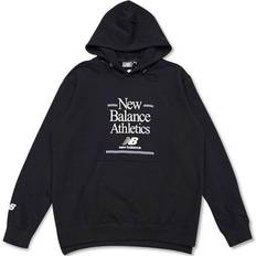 New Balance Unisex Jumpers New Balance Autumn Round Neck Knit Top Pullover Sweater - Black