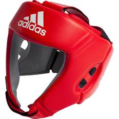 Martial Arts adidas AIBA Inc Label Boxing Helmet Rouge