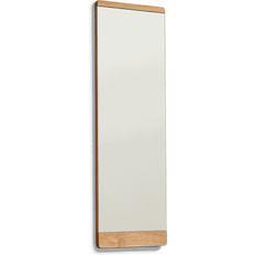Form & Refine Rim White Oiled Oak Wall Mirror