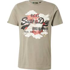 Superdry Herr Överdelar Superdry Vl Tokyo Relaxed Tee - Beige