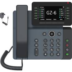 Gequdio IP Telefon GZ-6 mit Netzteil