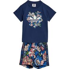 12-18M Øvrige sæt adidas Short Tee Set - Navy