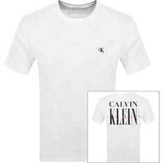 Calvin Klein Men Tops Calvin Klein Back Logo T-shirt - White