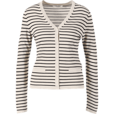 Max Mara Koftor Max Mara Stickade Tröjor Koftor Dam - Beige