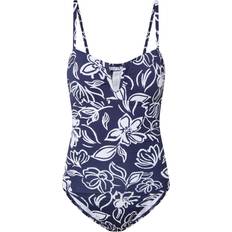 Ralph Lauren Swimwear Ralph Lauren Floral U-Wire Swimsuit - Navy