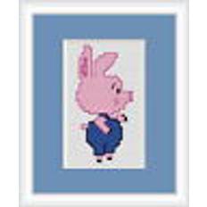 LUCAS Pig Counted Cross Stitch Kit