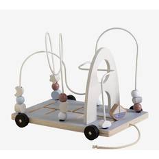 Stacking Toys Sklum Laberinto De Cuentas En Madera Pedrys Kids Blanco