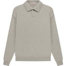 Fear of God Polo Shirts Fear of God SS23 Knit Long Sleeve Polo Shirt - Grey