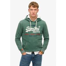 Superdry Vintage Logo Hoodie - Pine