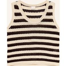 Ichi Dame Sweatere Ichi Ihbirdis To Strik - Black/Almond Milk Stripe