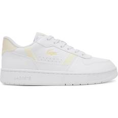 Yellow Trainers Lacoste Junior's T-Clip Set Sneakers - White/Light Yellow