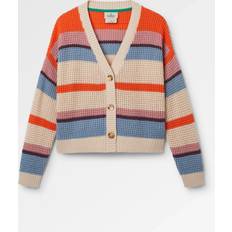 Passenger Passenger Reflection Knit Stripe Cardigan - Multi White Stripe