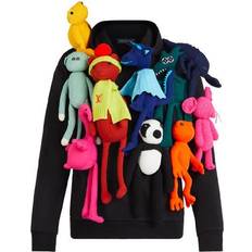 Louis Vuitton LV SS21 Doll Accessories Hooded Sweatshirt For Men - Black