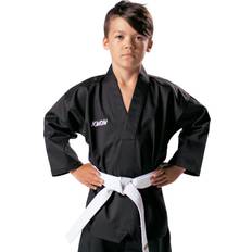 Kampfsportanzüge Kwon Kimonojacke Kind Clubline Noir