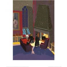 Framed Art Harry Potter The Common Room Print 40cm x 30cm Framed Art