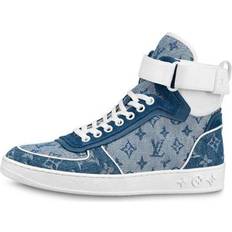 Louis Vuitton LV Boombox Monogram High-Top Sneakers - Denim/Blue