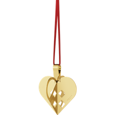 Georg jensen ornament Georg Jensen 2025 Holiday Ornament Hjerte Forgyldt Juletræspynt