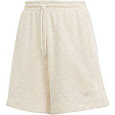 adidas Trefoil Monogram Shorts - Beige