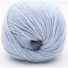 Kremke Soul Wool The Merry Merino 110 GOTS Garn 21 Baby Blå