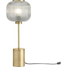 Made Briz Textured Glass Grey Table Lamp